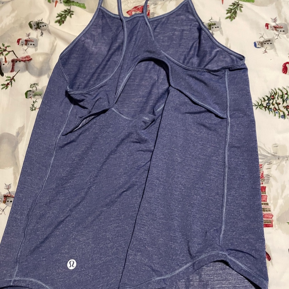 Lululemon Silverescent Halter Style Tank